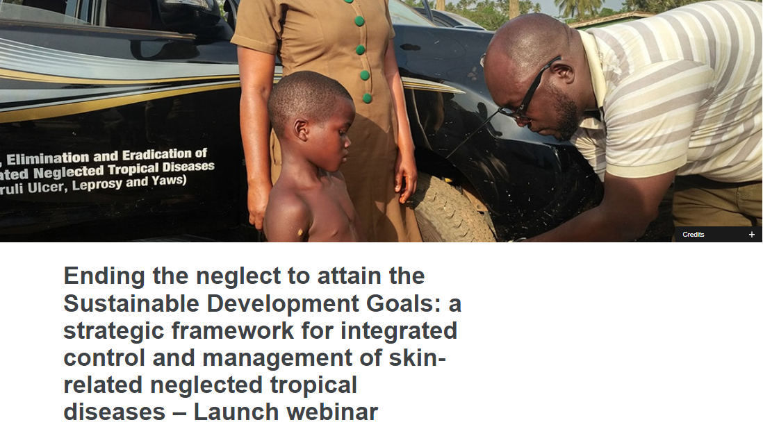 Ending the neglect to attain the Sustainable Development Goals: a strategic framework for integrated control and management of skin-related neglected tropical diseases